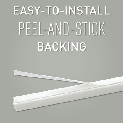 Legrand Wiremold C17 Cordmate Inside Elbow Elbow Cord Cover, Organizer for Wall, Holds 1 Cord or Cable, White (1 Pack)