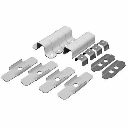 Legrand Wiremold BWH-9-10-11 Metal Raceway for Extending Power, 700 Series, Accessory Pack with Mounting Clips, Straps, and Fittings, White (1 Pack)