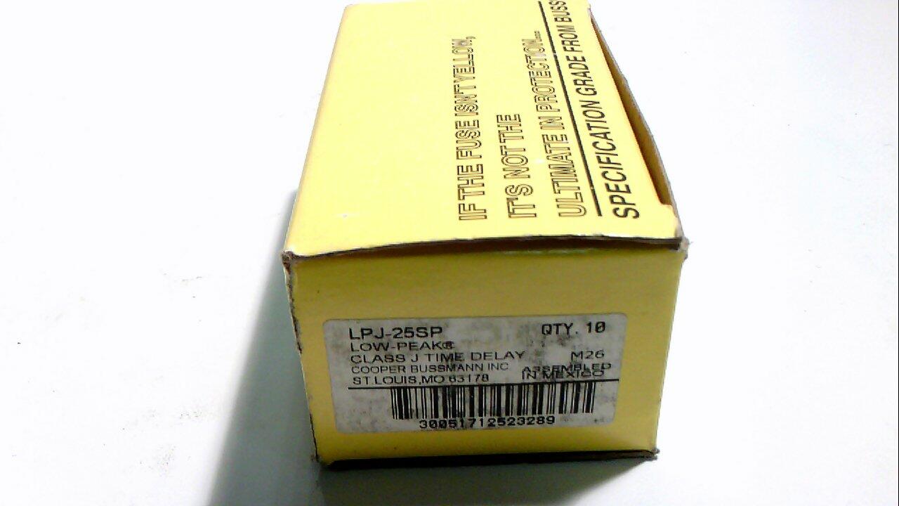 BUSSMANN LPJ-25SP -QTY OF 10-TIME DELAY LPJ-25SP -QTY OF 10-