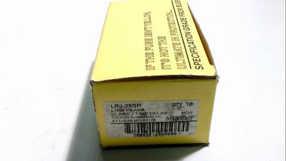 BUSSMANN LPJ-25SP -QTY OF 10-TIME DELAY LPJ-25SP -QTY OF 10-