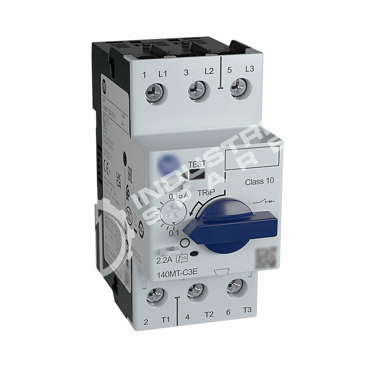 140MT-C3E-B63 Series C Motor Protection Circuit Breaker, 4.0-6.3 A, Frame C