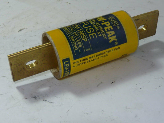 Eaton Bussmann Series LPJ-150SP Class J, Low-Peak, Dual-Element, Current limiting, Time-delay Fuse