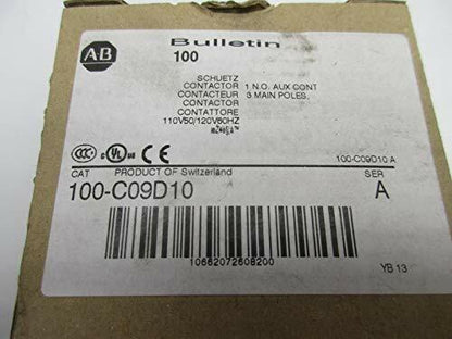 Allen Bradley 100-C09D10 SER. A 110/120V NSMP