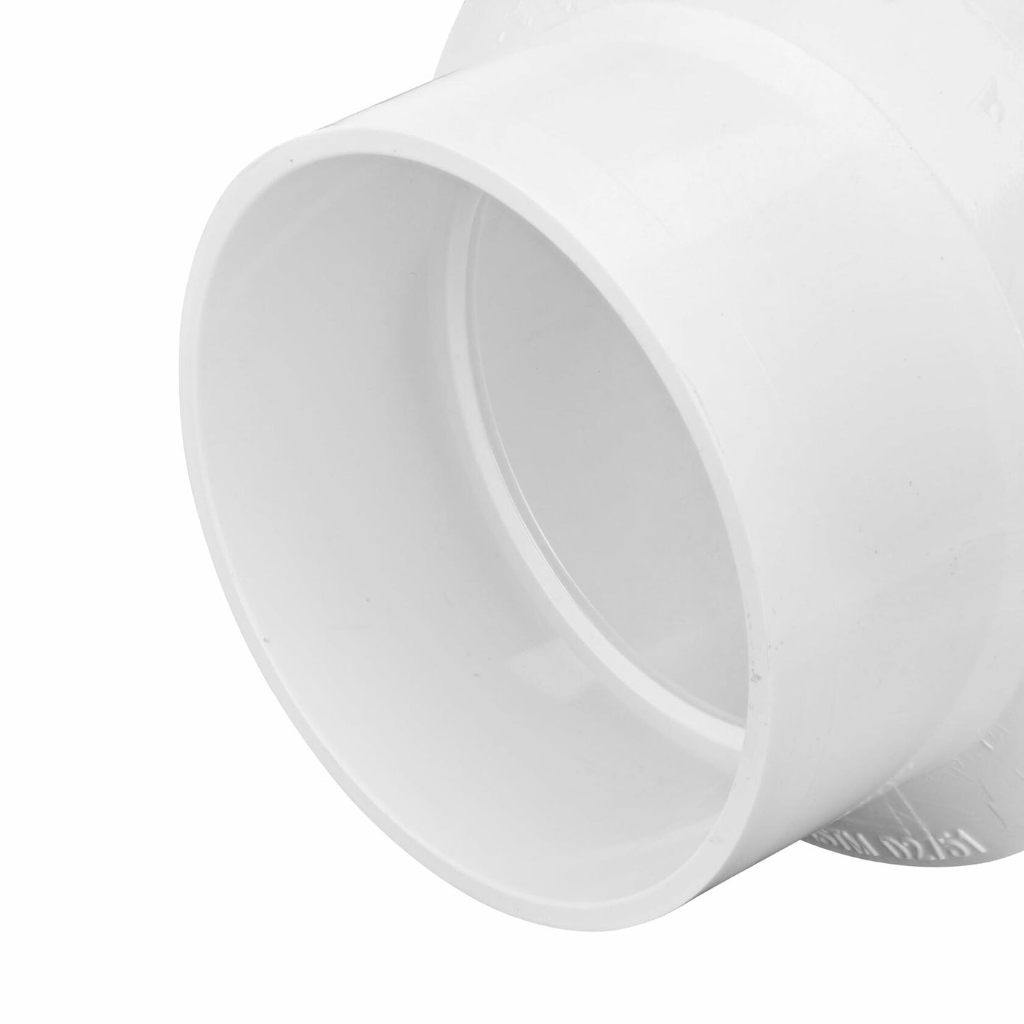 NDS 4P07 PVC S&D Increaser/Reducer Coupling, 3-Inch X 4-Inch, for Hub X Hub Solvent-Weld Connections, for use with 3-Inch & 4-Inch Sewer and Drain Pipe, White