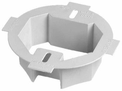 Arlington Industries Arlington BE1R Plastic 1-Gang Ceiling Box Extender 4.35 Inch x 1.5 Inch, Color