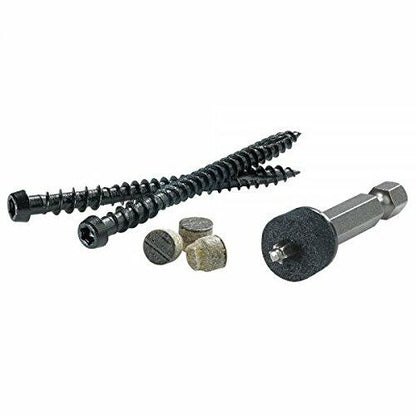 FastenMaster Cortex 2-1/2" Fastening System for Trex Decking - 100 Linear Feet - Trex Select Woodland Brown