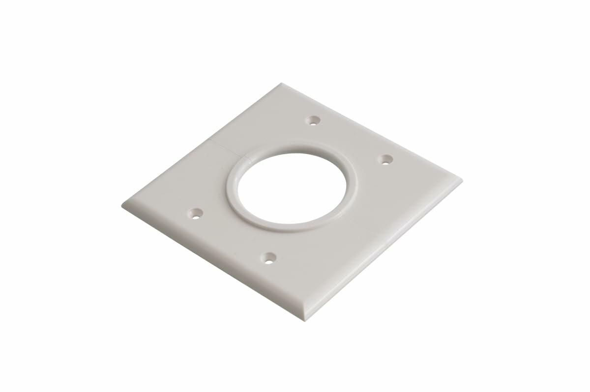 Arlington CESP2 Two Gang Split Wall Plate - Single
