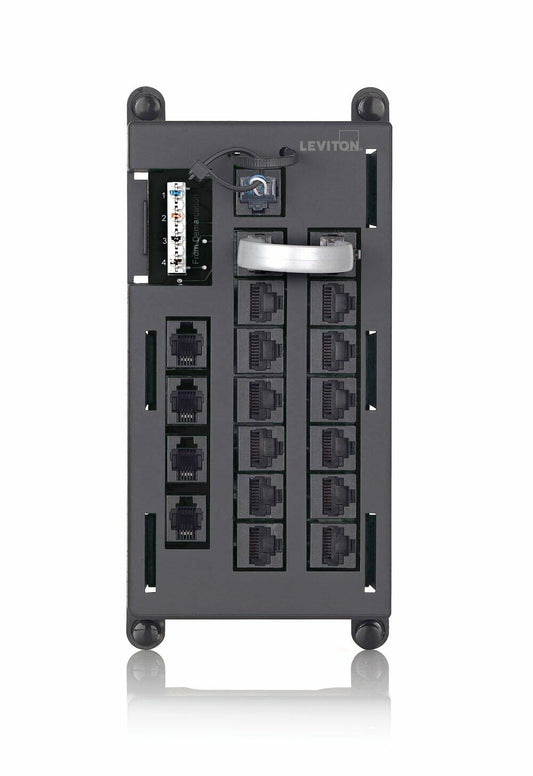 Leviton EB 1/4 Telephone Input Distribution Panel SMC, 476TL-T12
