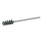 Weiler 21073 3/8" Power Tube Brush, .004" Steel Wire Fill, 1" Brush Length, Made in the USA