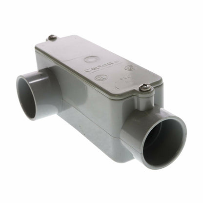 Carlon E985F Rigid Non-Metallic PVC Type-LR Conduit Access Body, 1-Inch