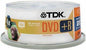 TDK DVD+R 4.7GB Spindle 25 Pack