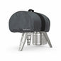 Gozney Roccbox Portable Pizza Oven Cover, 900D Waterproof Cover for Outdoor Pizza Oven with Heavy-Duty Strap for Ease Transport, Black
