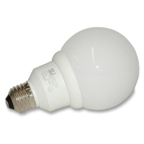 Cfl Vanity Globe Compact Fluorescent G25 3" Bulb - 15watt Warm White 60w